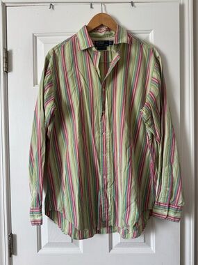 Vintage Ralph Lauren Phillips Sport Button-Down | Men’s L